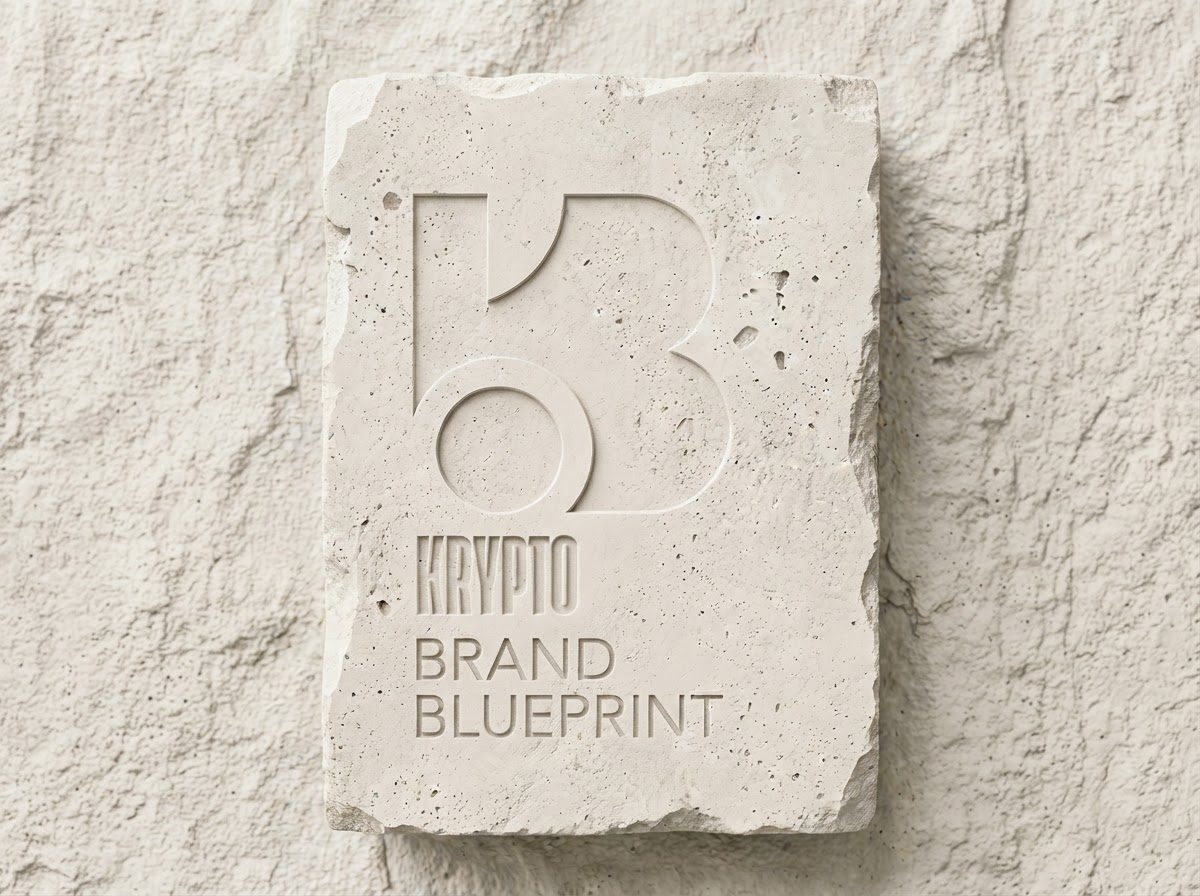 Krypto Brand Blueprint — marque gravée dans la pierre