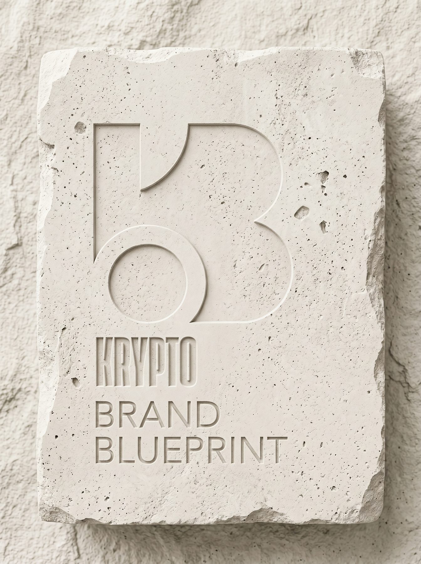 Krypto Brand Blueprint — marque gravée dans la pierre